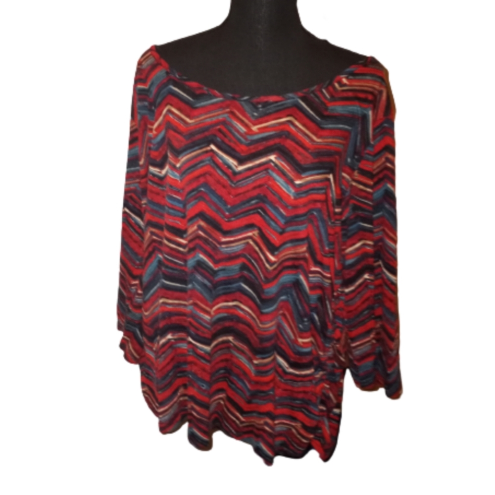 Beverly Drive Women's Printed Tee PLUS SIZE